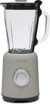 Riviera Maison Blender retro, Smoothie maker - RM Classic Blender - Beige - Glas, RVS Giftbox - 1.5L