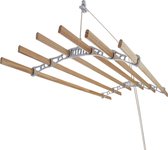 Droogrek Ophangbaar Plafond - Wit- 1.5m