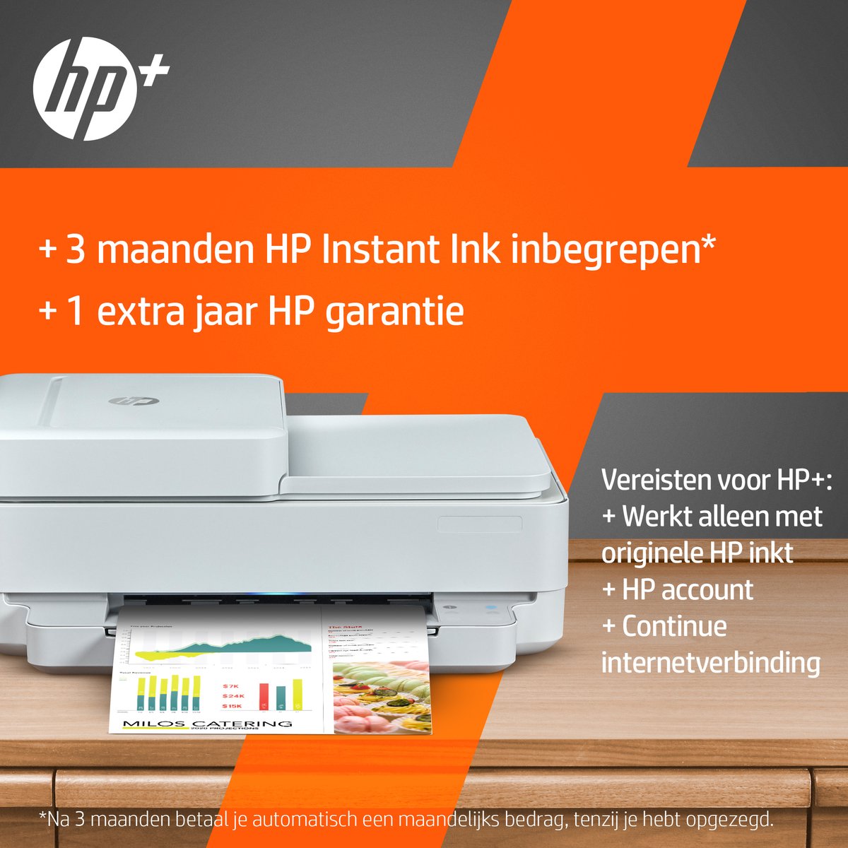 HP ENVY 6430e - All-In-One Printer - geschikt voor Instant Ink | bol