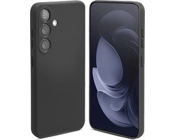 Shieldcase Siliconen hoesje geschikt voor Samsung Galaxy A14 4G / A14 5G - silicone Back cover - bescherming tegen vallen & stoten - zwart