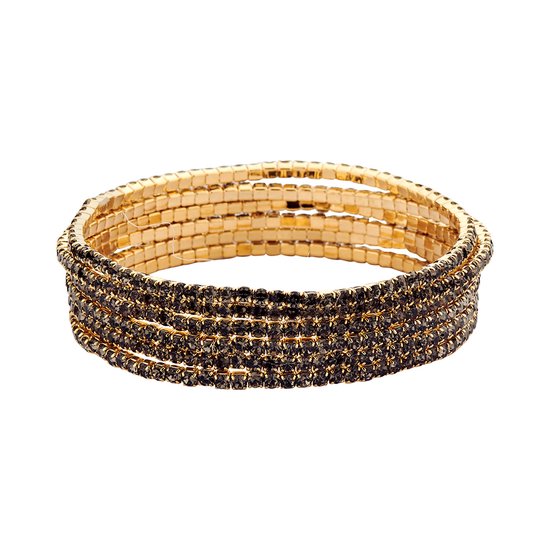 Les Cordes - PAN56 (AB) - Armband - Paars - Metaal - Juwelen - Sieraden - Dames