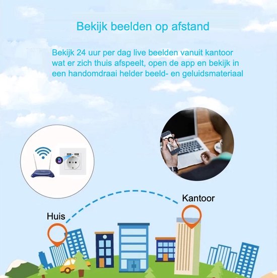 Stopcontact Spy Camera - Bestel bij Camerashop