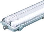 V-tac LED TL Fixture 120cm, 36w, 6400K, 3400 Lumen IP65, avec 2x tube LED 120cm