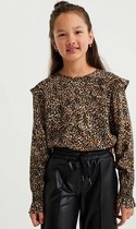 WE Fashion Meisjes blouse met dessin