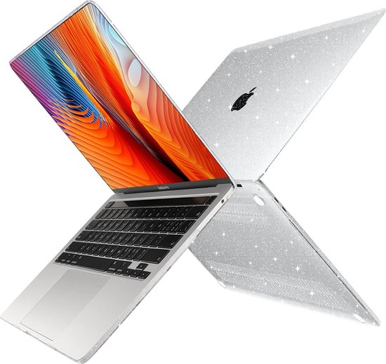 Coque MacBook Air 2020 | Paillettes | Convient pour Apple MacBook Air 13.3  | Coque... | bol