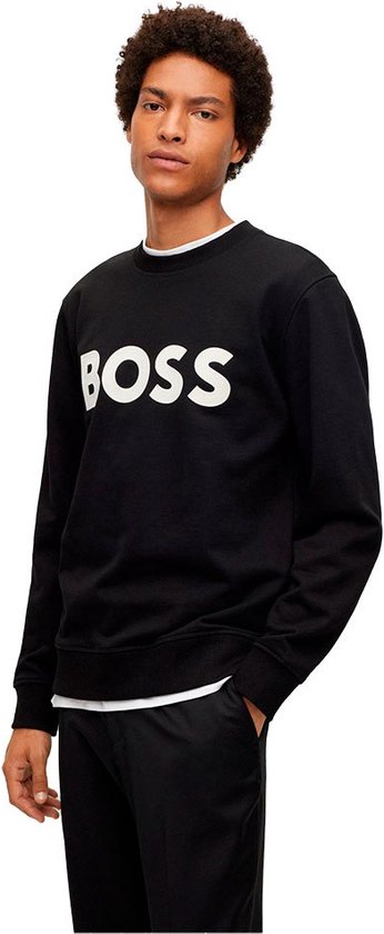 Boss Stadler 192 10242373 01 Sweatshirt Zwart M Man