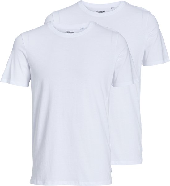 T-shirt Basis homme JACK & JONES - White - Taille M