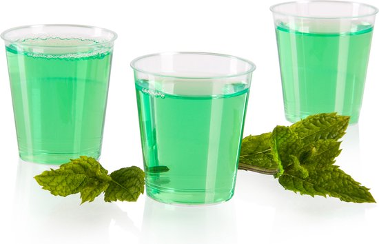 Vivaloo - Verres à shot Réutilisables - Verres à shot en Plastique - 20 ml - 100 pièces