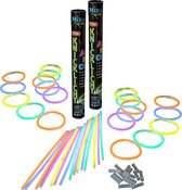 Glow in the dark sticks - 50x sticks van 20 cm - multi kleuren breaklights
