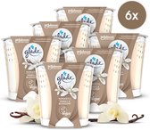 Glade Vegan Geurkaars - Romantic Vanilla Blossom - 6 x129g