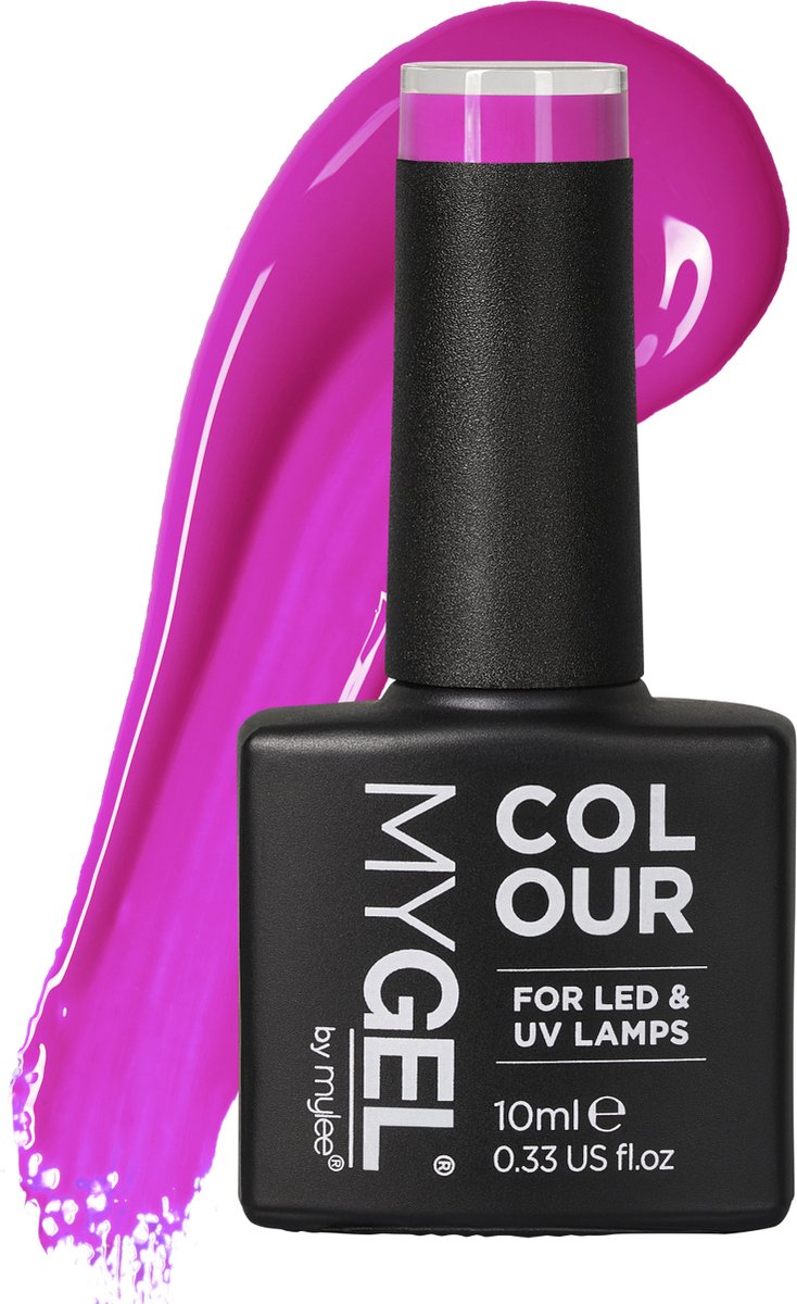 Mylee Gel Nagellak 10ml [Keep Your Fuchsia] UV/LED Gellak Nail Art Manicure Pedicure, Professioneel & Thuisgebruik [Purple Range] - Langdurig en gemakkelijk aan te brengen