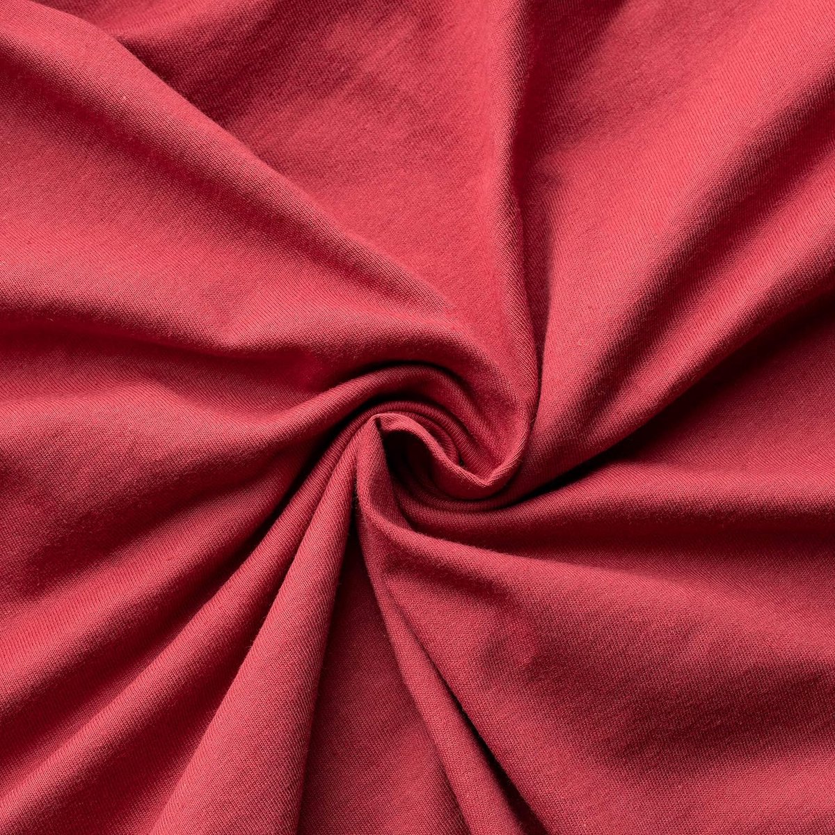 velvethome Hoeslaken 200x220cm | 100% gekamd katoen | 165gsm | bedlaken 200x220 tot 25 cm matrashoogte | jersey | premium kwaliteit | mooie kleuren | robijn | 200 x 220 + 30