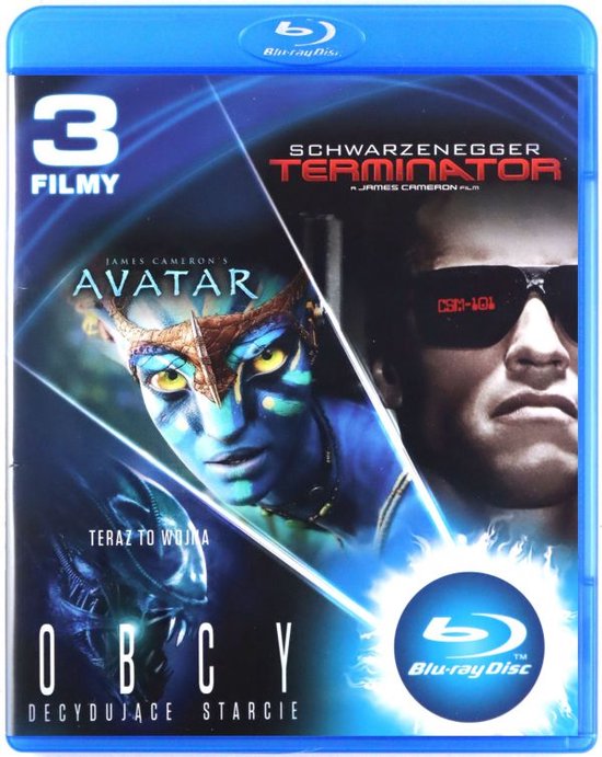 Obcy 2 / Avatar / Terminator [BOX] [3Blu-Ray]