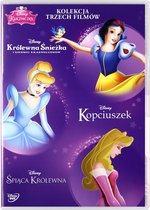 Disney Księżniczka: Kopciuszek, Śpiąca Królewna, Królewna Śnieżka i Siedmiu Krasnoludków [3DVD]