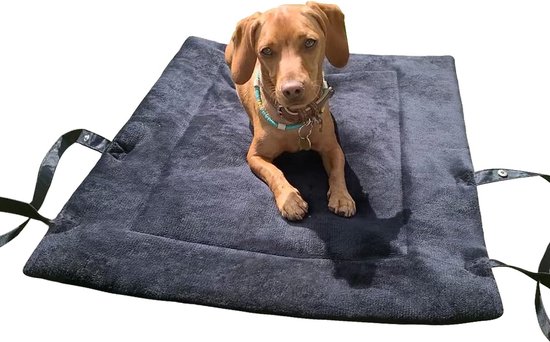 Tapis portable pour chien, lit de voyage pliable et lavable pour chien,  tapis pour