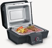 Severin PG 8106 SEVO GT - Elektrische barbecue - Grill voor binnen en buiten - 3000 W - 80-500 °C