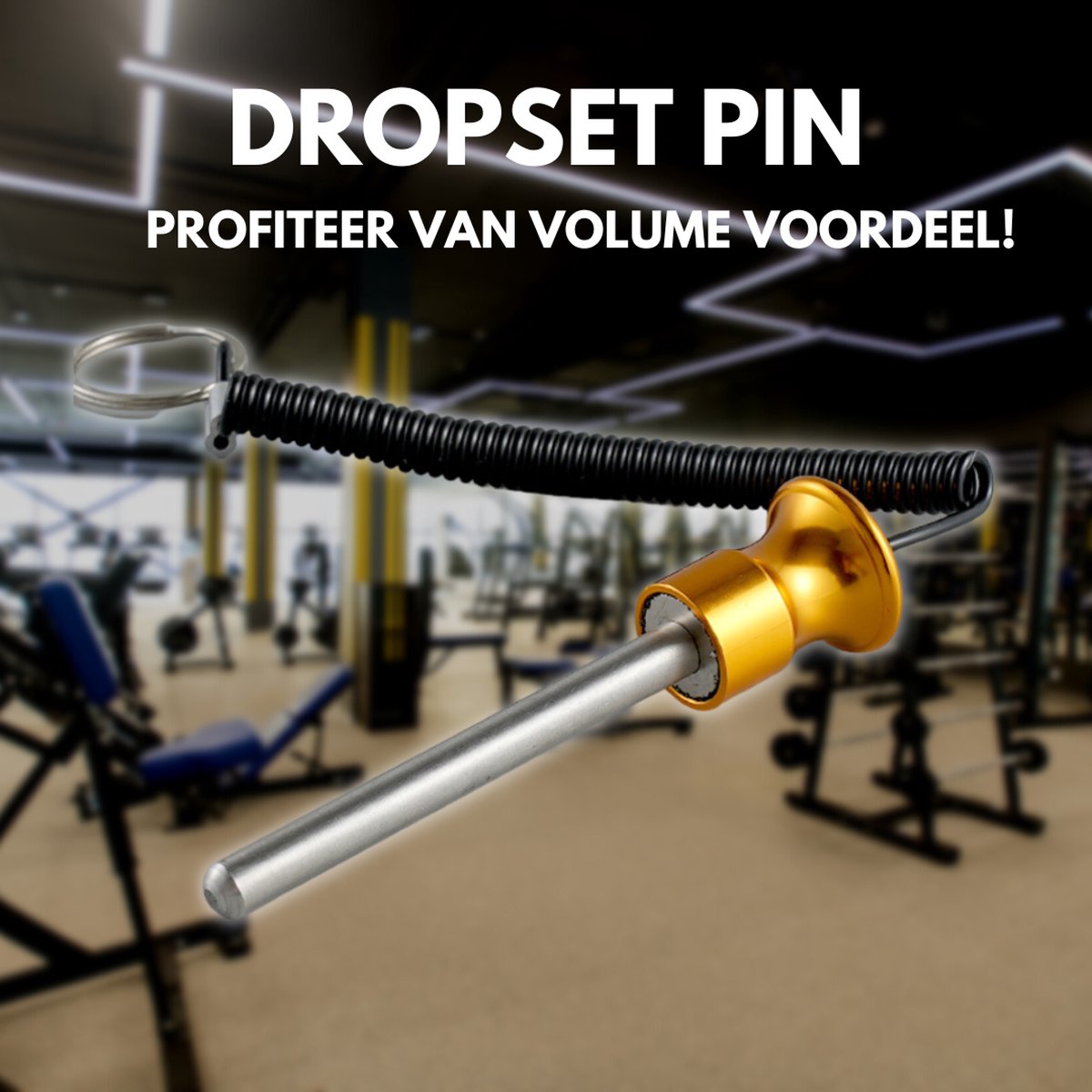 Kill'r Pin - Dropset Pin voor ultieme performance, pin voor fitness  apparaten