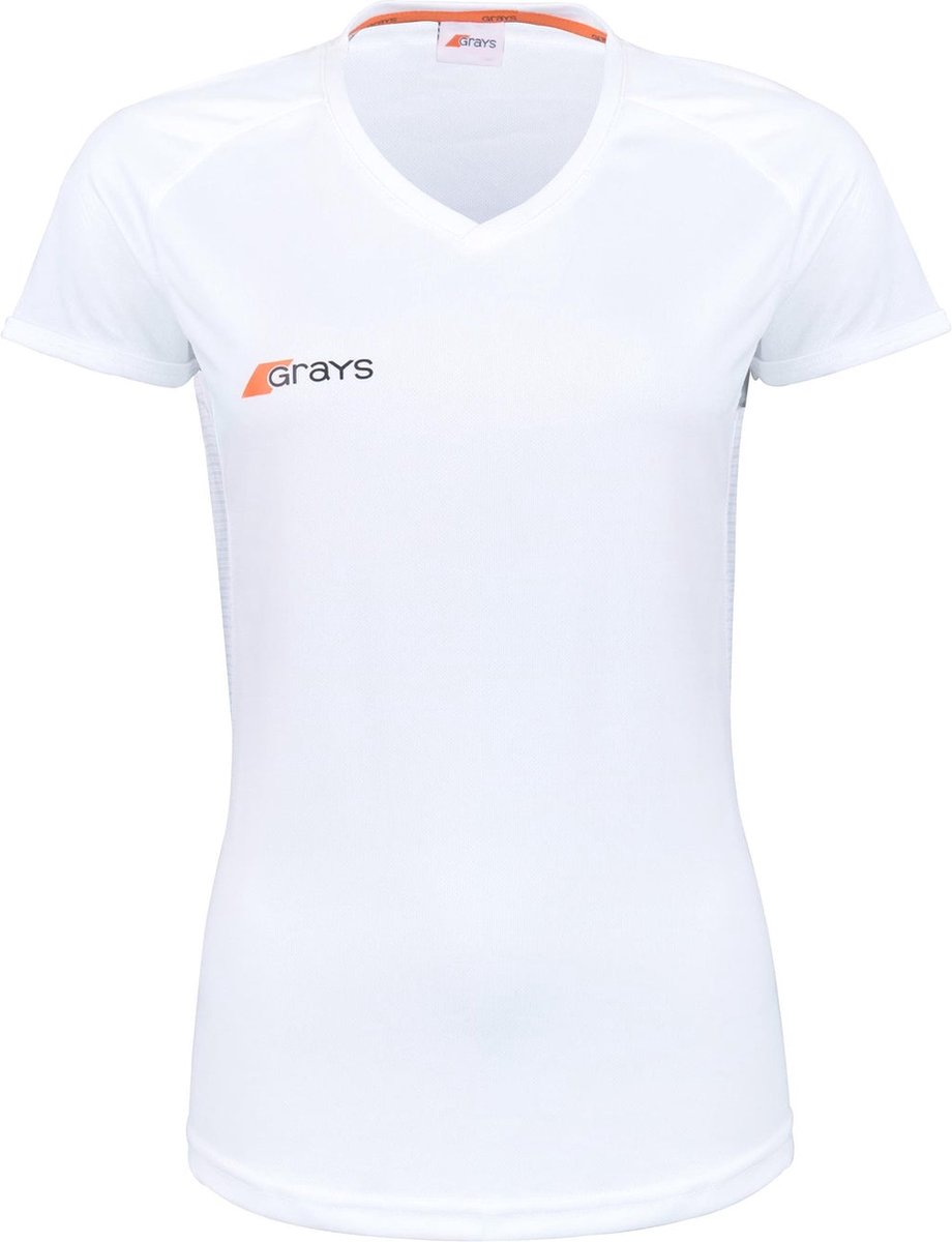 Grays hockeykleding Apex 650 Shirt Jnr Wit - maat 140