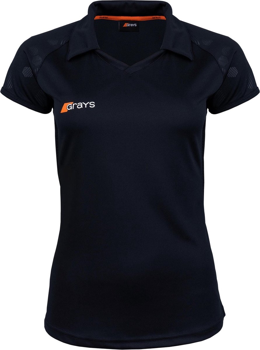 Grays hockeykleding Apex 750 Shirt Jnr Zwart - maat 128