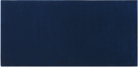 GESI II - Laagpolig vloerkleed - Blauw - 80 x 150 cm - Viscose