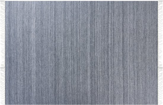 MALHIA - Vloerkleed - Grijs - 160 x 230 cm - Synthetisch materiaal