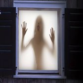Halloween - décoration - film pour fenêtre - décoration de la maison - décoration - film pour fenêtre effrayant