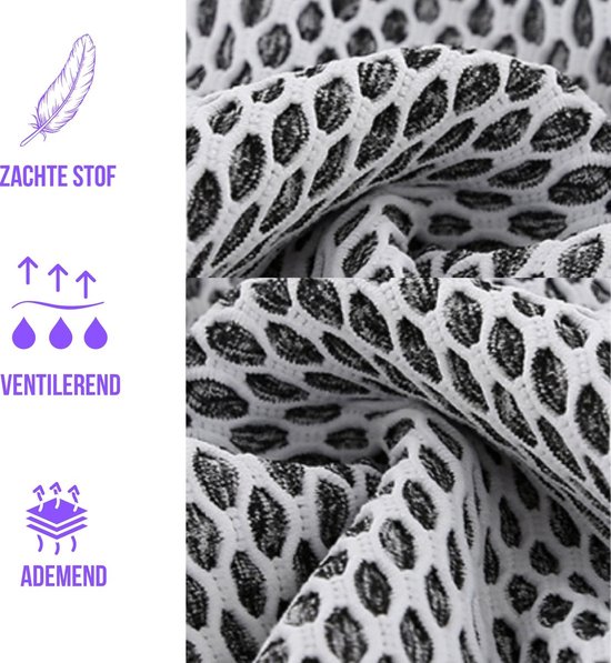 CHPN - Legging - Sportlegging - Bekend van TikTok - Shape Legging - Booty Push Up - Maat M - Anti Cellulite - High Waist - Comfortabel - Grijs/Wit - Speciale Legging van CHPN — afbeelding 2