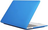By Qubix MacBook Air 13,6 inch case - donker blauw (2022) - MacBook Air (M2 Chip) - Cover geschikt voor Apple MacBook Air (A2681)