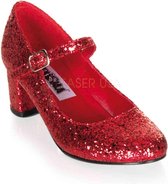 Funtasma - SCHOOLGIRL-50G Pumps - US 8 - 38 Shoes - Rood