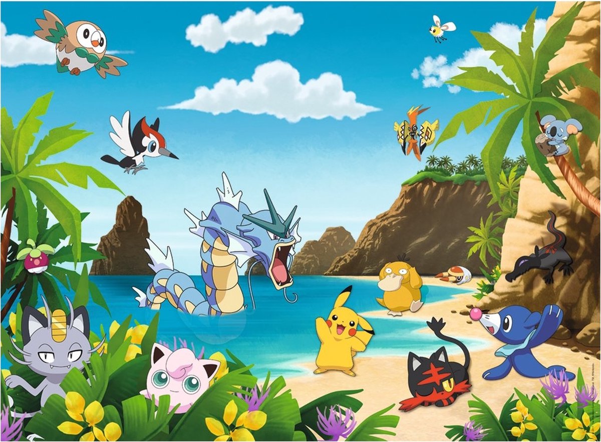 Ravensburger puzzel Pokemon - Legpuzzel - 200 stukjes — afbeelding 4