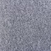 40 x Tapijttegels - Kleur: Platina Grijs - 50x50cm 5m2