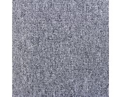 40 x Tapijttegels - Kleur: Platina Grijs - 50x50cm 5m2