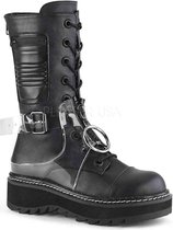 Demonia Laarzen -42 Shoes- LILITH-271 Zwart