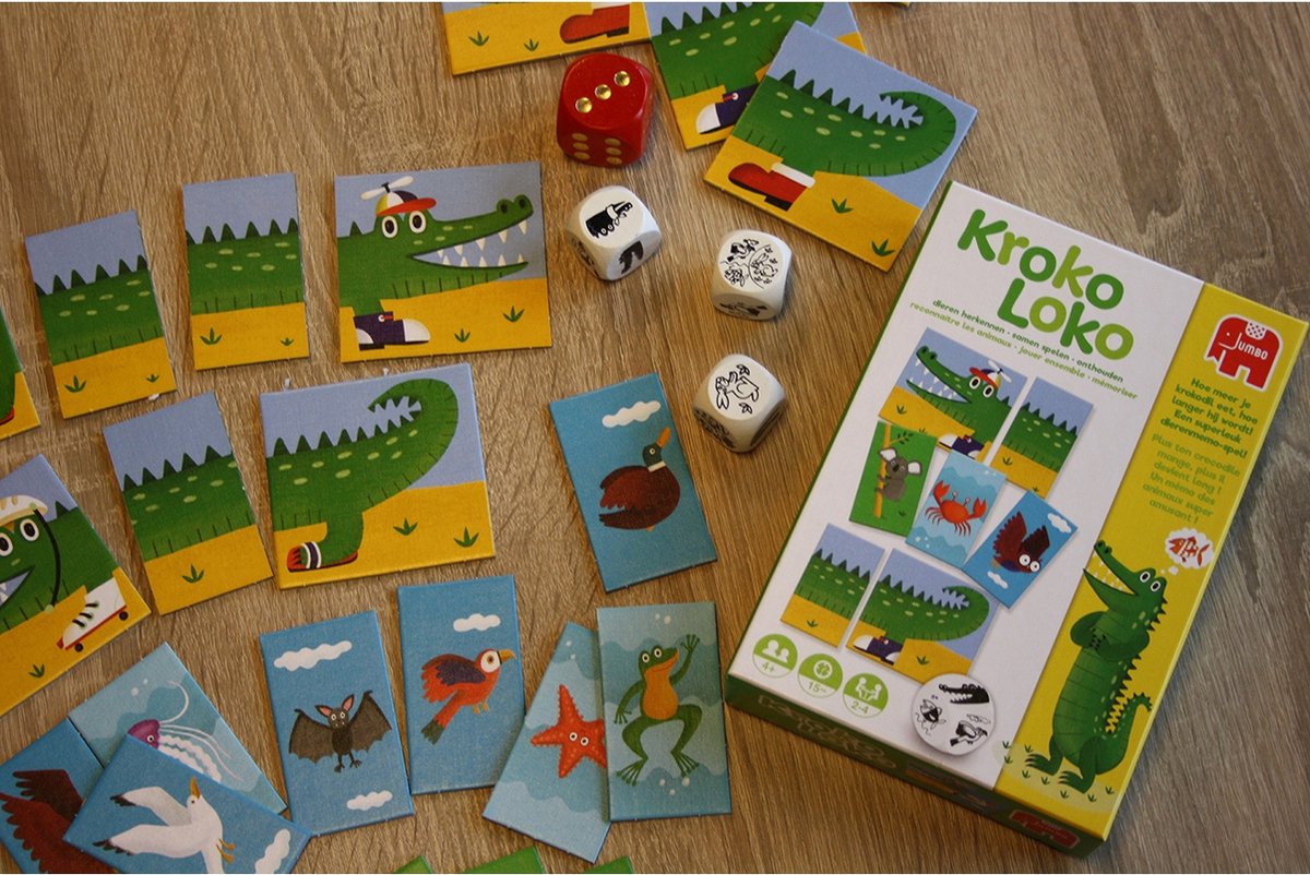 Jumbo - Kroko Loko- Nederlandstalig Kinderspel — afbeelding 6