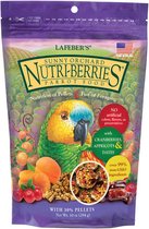 Lafeber Nutri-Berries Sunny Orchard - Papegaai 284 gram - Overige zaden - Versnaperingen - Vogelvoer - Blauwgele Ara (Ara ararauna)