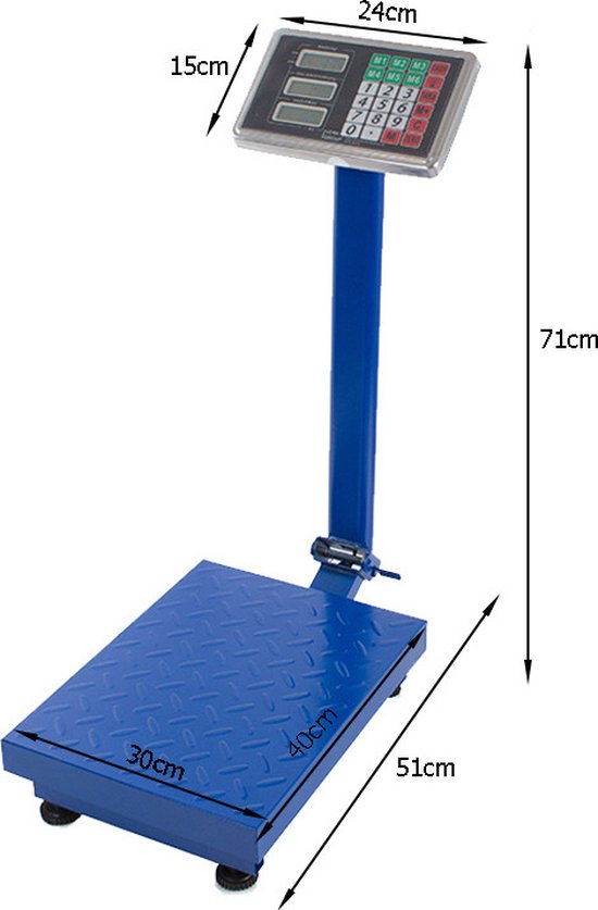 Steinberg Balance de contrôle - 30 kg / 1 g - Double écran LCD - Outils