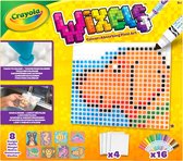 Crayola - Wixels - Hobbypakket - Pixelkunst Activity Kit Voor Kinderen - Dieren thema