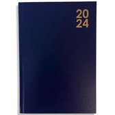 2024 Agenda - Luxe Dagagenda 1D/P - A5 Kunstledercover - 15x21cm