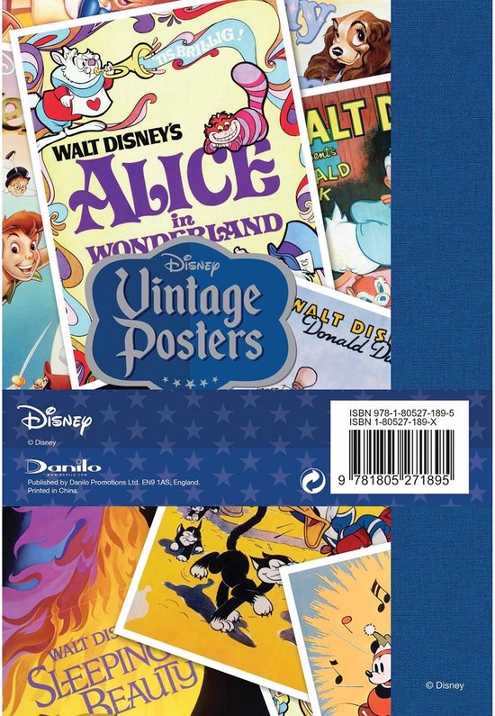 Calendrier 2024 des Posters Vintage Disney