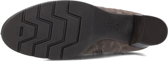 Gabor 073 Bottines - Bottines avec fermeture éclair - Femme - Taupe - Taille 35