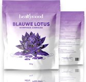 Healtymood Fleurs de Lotus bleu égyptien – 50 grammes – Qualité Premium – Méditation profonde et Thee de rêve Lucide – Soulagement naturel du stress et Détente