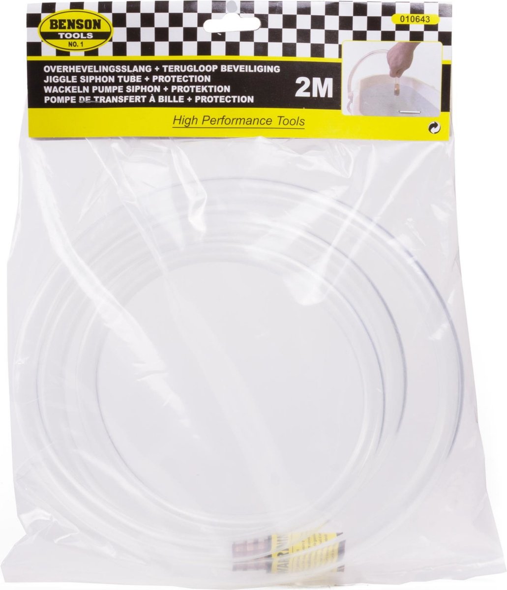 Hofftech Overhevelslang - 200 cm - voor water en vloeistoffen - 10 liter/minuut