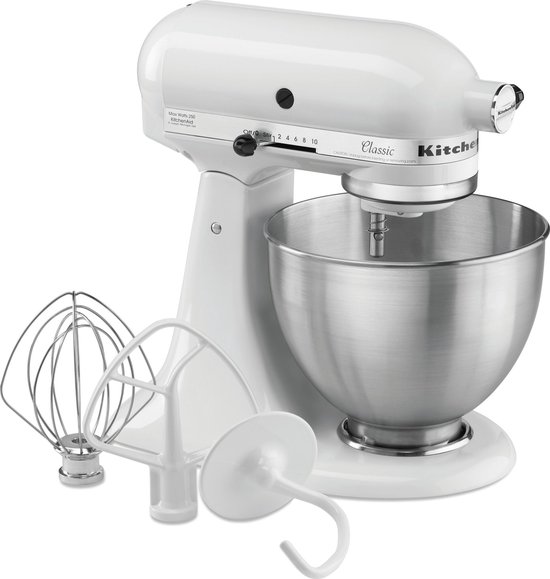 KitchenAid 5K45SSEWH - Wit - 4,28L - A150097 - Horeca & Professioneel van KitchenAid — afbeelding 2