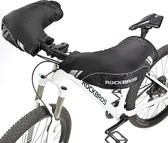ROCKBROS Chauffe-guidons pour vélo, moto, scooter - Chauffe-mains pour vélo - Doublé - Coupe-vent - Hydrofuge - Réfléchissant