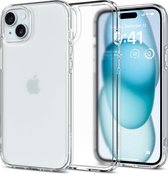 Geschikt voor Spigen Apple iPhone 15 Plus Ultra Hybrid Frost Hoesje - Transparant