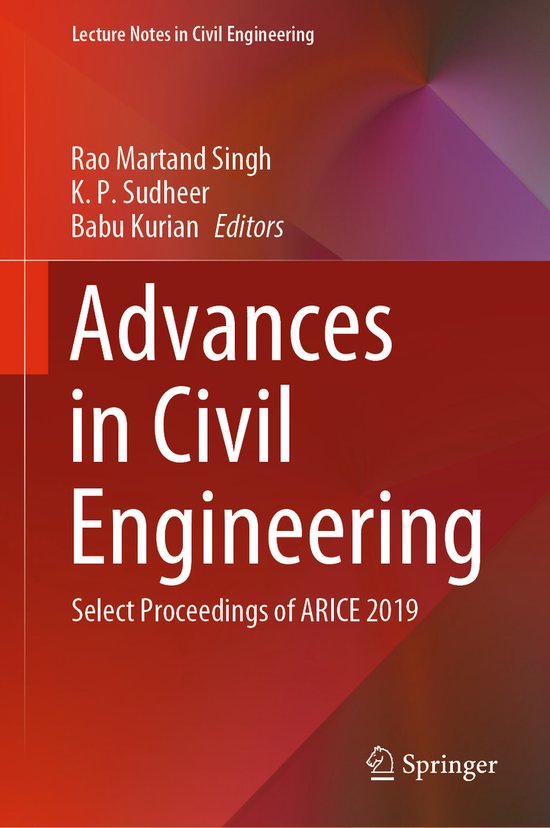 Advances in Civil Engineering | 9789811556432 | Boeken | bol
