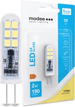 Modee Lighting - OP=OP LED G4 - 2W 190lm - 2700K warm wit licht - 12V AC/DC