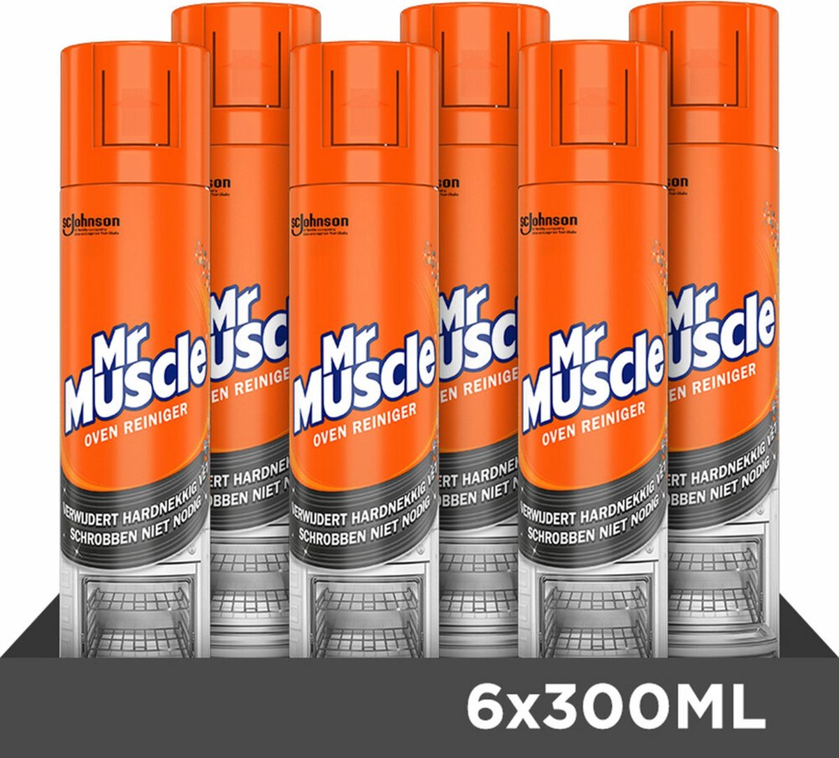 Mr Muscle Ovenreiniger - 6 x 300ml - Voordeelverpakking - Mr. Muscle