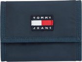 Tommy Hilfiger TJM Heritage Trifold Heren Portemonnee - Blauw - One Size