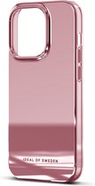 iDeal of Sweden Hoesje Geschikt voor iPhone 14 Pro - iDeal of Sweden Mirror Case - roze